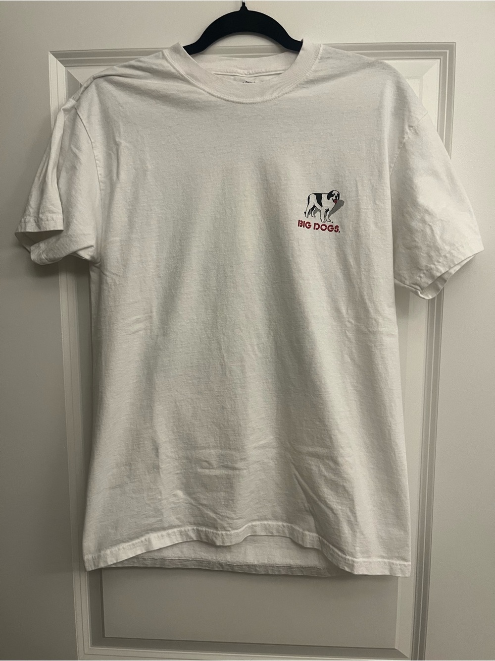 Big Dogs White Graphic T-Shirt